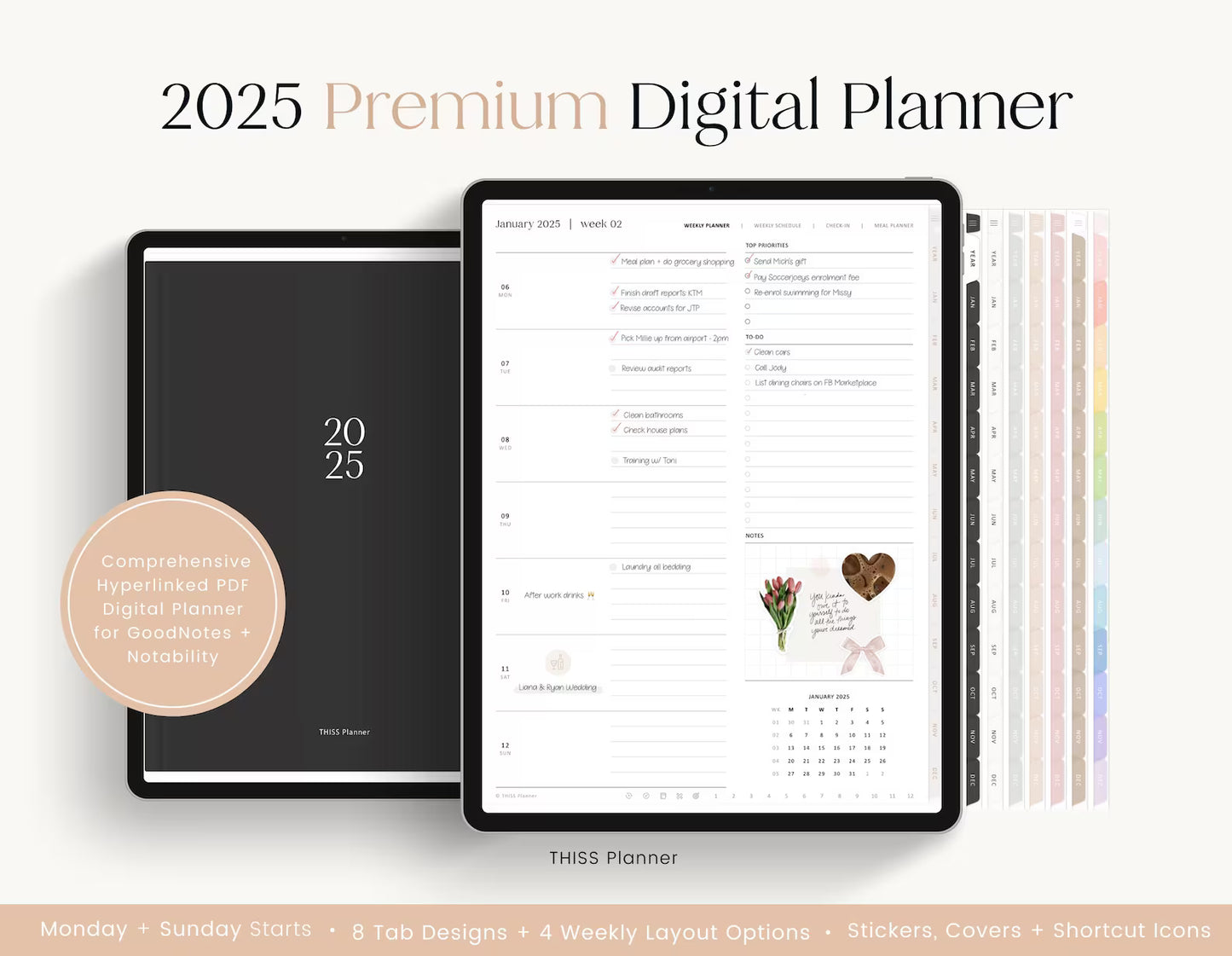 planner agend atlas 2 ecran