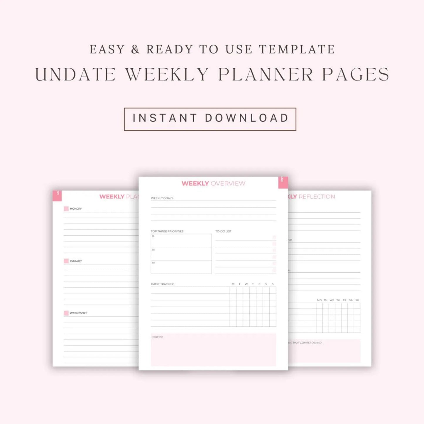 Planner Agenda