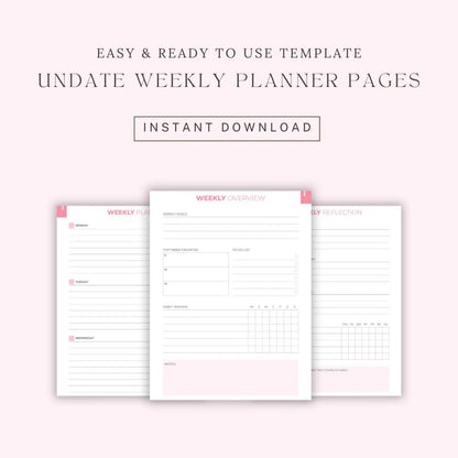 Planner Agenda