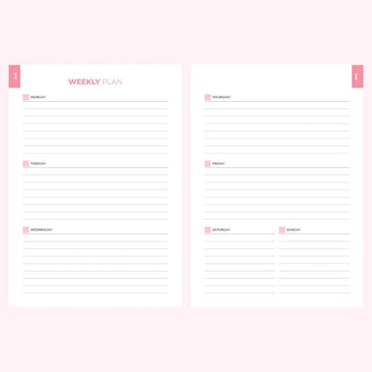 Planner Agenda