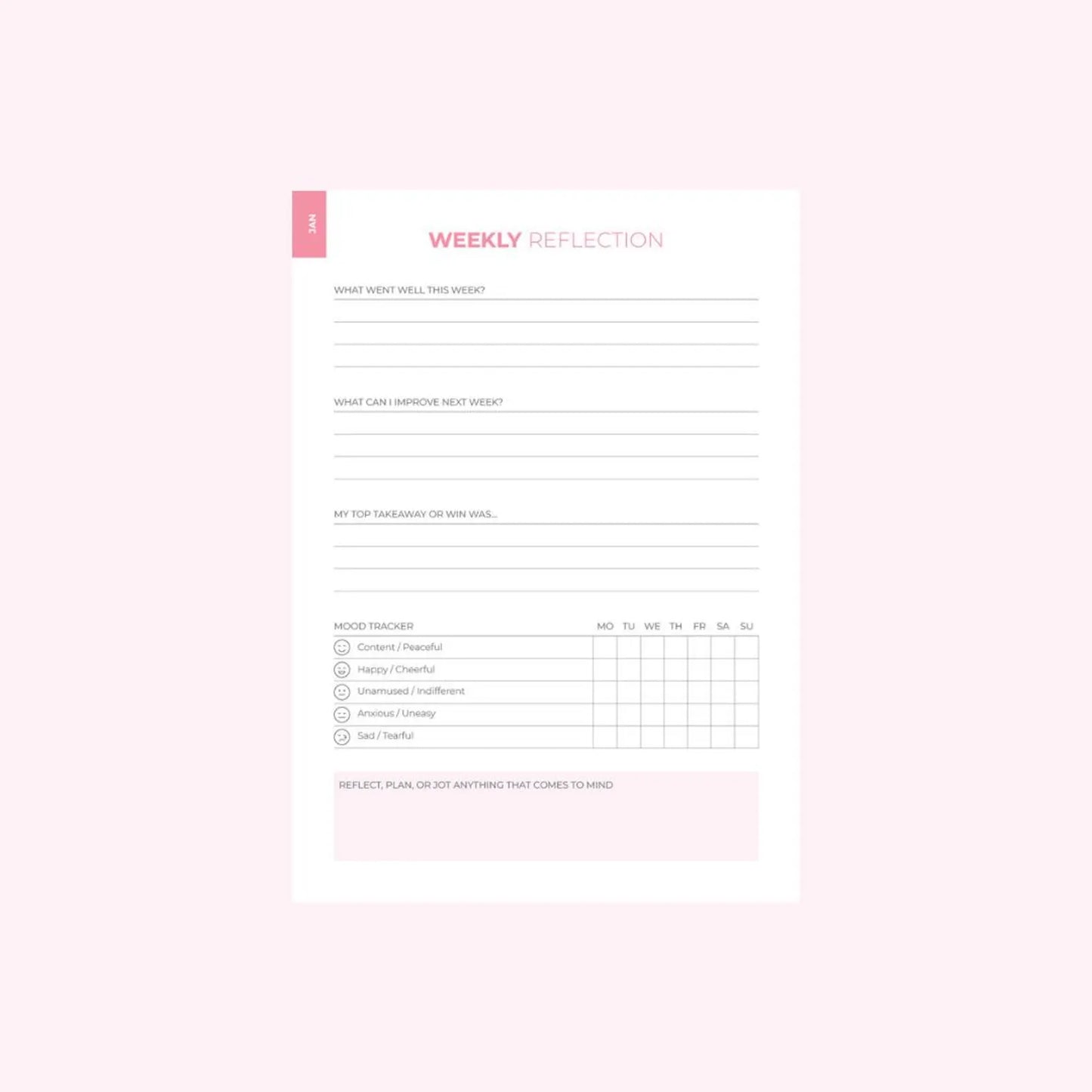 Planner Agenda
